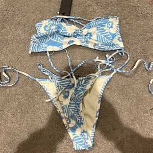 COPY - Triangl Swimwear Bikini Size small Top+bottoms